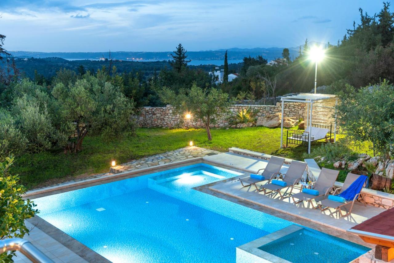 Cretan Lux Villa Heated Pool Gavalochori Dış mekan fotoğraf